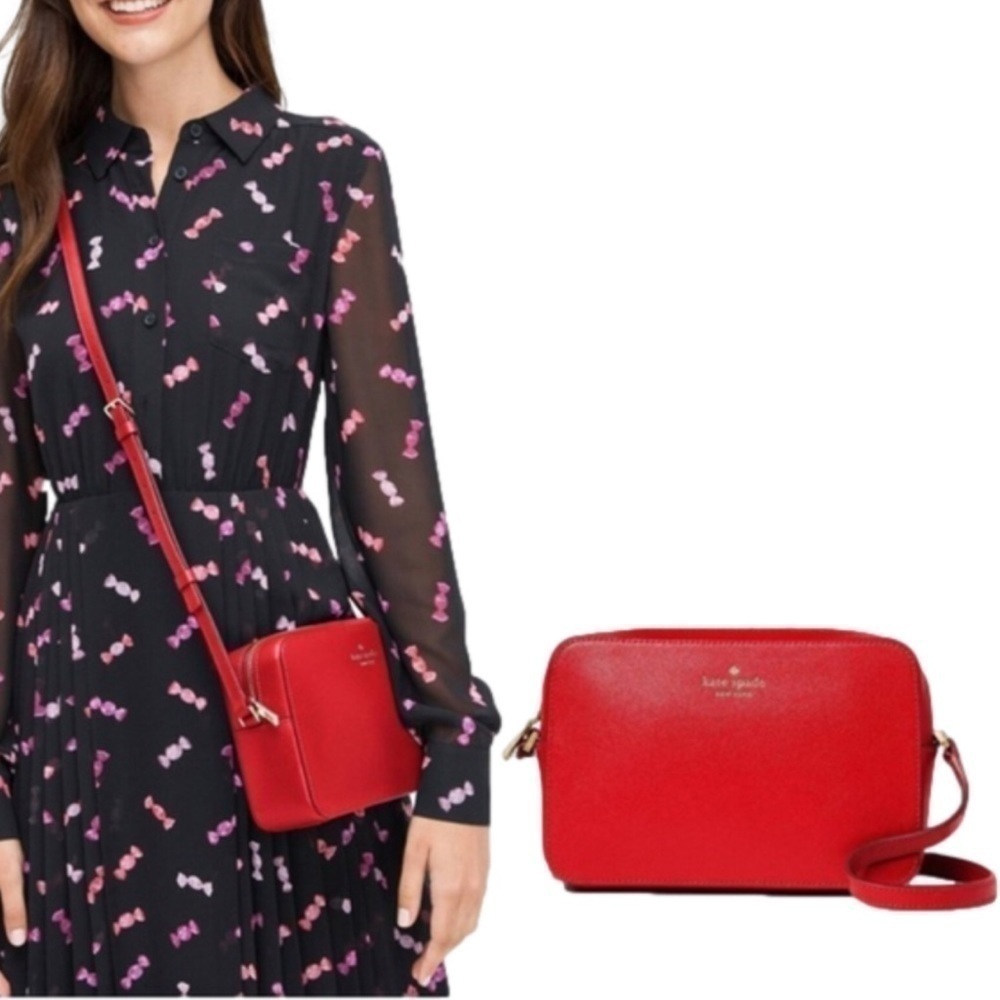 PURSE OF THE MONTH! NWT Kate Spade Harper Crossbody Bag in Heirloom Tomato